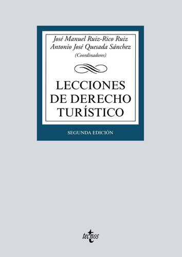 Lecciones De Derecho Turístico - Ruiz-rico Ruiz  - *