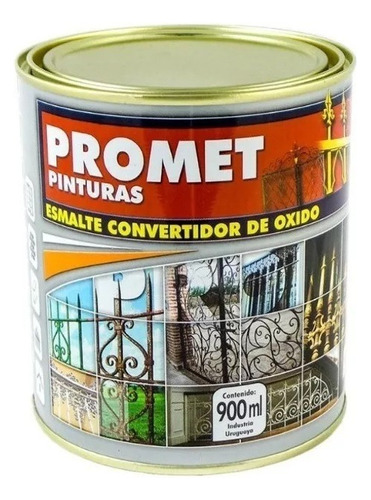 Esmalte Convertidor Promet - Grafito Oscuro - 0.9 Lts