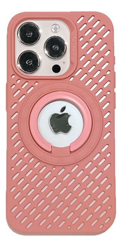 Funda Transpirable Con Soporte De Anillo A Prueba De Caídas Para Teléfono Apple