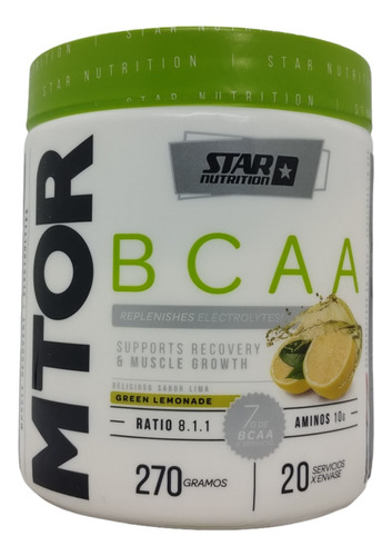 Mtor Bcaa 270gr - Star Nutrition - Aminos