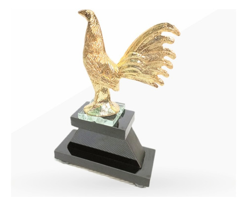 Trofeos Miniatura De Gallo 10 Piezas 22cm Altura