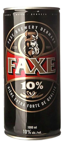 Cerveza Faxe 10% Extra Forte 1lt