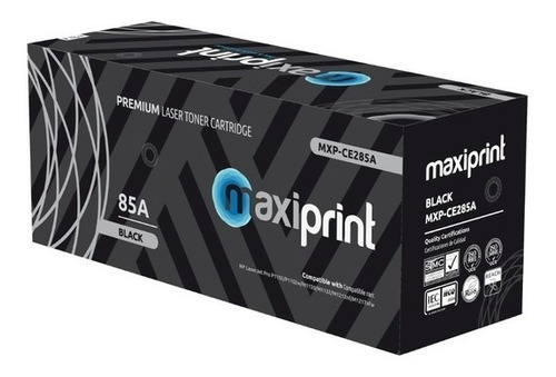 Toner Maxiprint Compatible Hp 85a/35a/36a/crg125 Negro