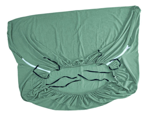 W Funda De Sofá Funda De Cojín Para Asiento 3 Plazas Verde