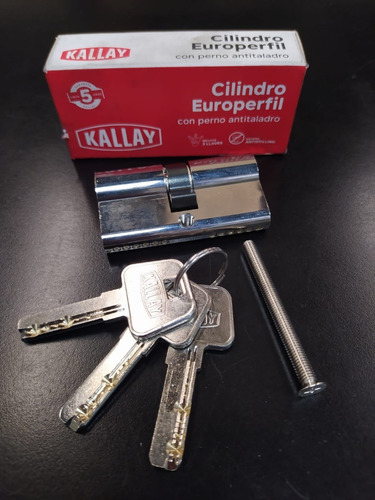 Imagen 1 de 3 de Cilindro Kallay 30x30 C/3 Llaves