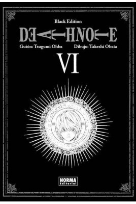 Libro Manga Death Note Vi Black Edition (6/6) Original Nuevo