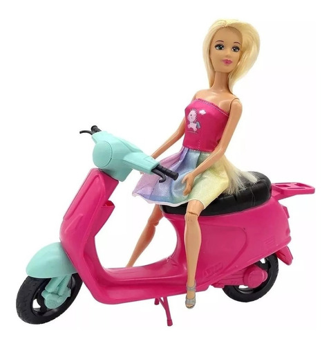 Kiara Y Su Moto Poppi Doll 5982 Creciendo