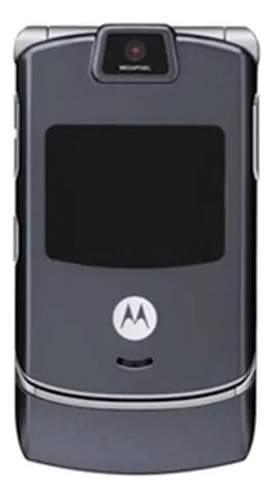 Motorola Razr V3 Liberado C/ Accesorios Celular Adultos Gris (Reacondicionado)