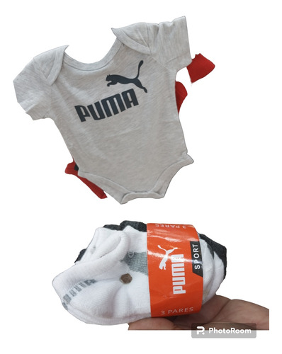 Body Más 1 Par De Medias Puma Para Bebe 