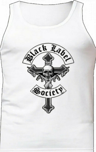 Esqueleto Camisilla Black Label Society Rock Bca Urbanoz