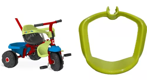 Triciclo Infantil Bandeirante Smart Plus - Vermelho+Verde