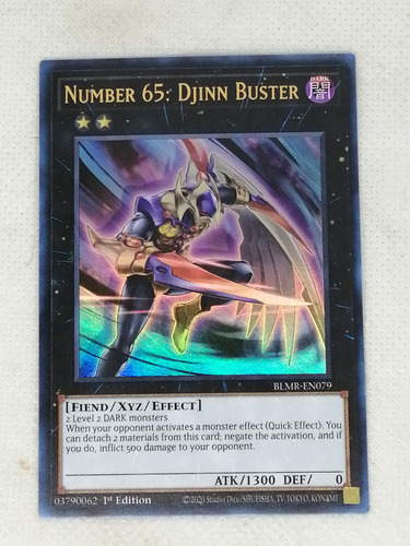 Number 65 Djinn Buster Ultra Yugioh
