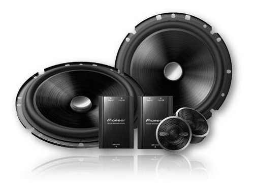 Kit 2 Vias Ts-c170 Alto-falante Pioneer 6 Pol 120w C Tweeter