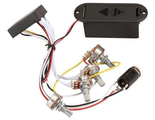 Circuito De Preamplificador De Ecualizador De 2x2 Bandas