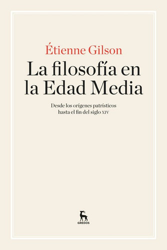 Libro La Filosofía En La Edad Media - Gilson, Etienne
