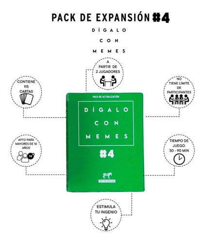 Imagen 3 de 9 de Juego De Mesa Digalo Con Memes Expansion Pack #4 Casa Fight