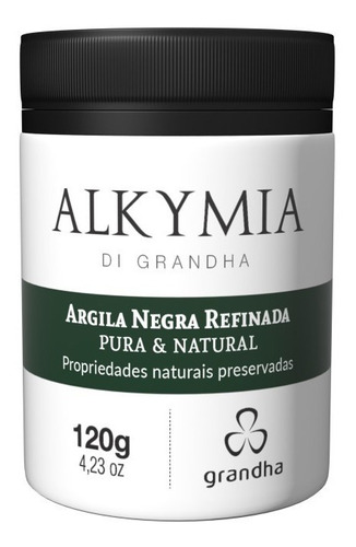Grandha Alkymia Argila Negra Micro Refinada 120 G