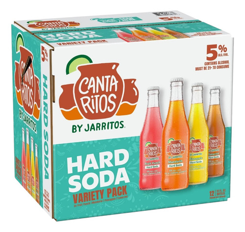 Hard Cantaritos Listos Para Beber 12pack 355ml