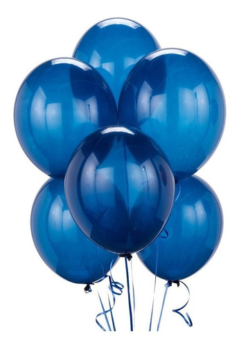 25 Globos Perlados 12pulgadas Azul - Hoy La Golosineria