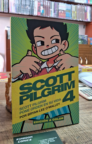 Scott Pilgrim. Volumen 3 Y 4. Edicion A Color. Tapa Blanda.