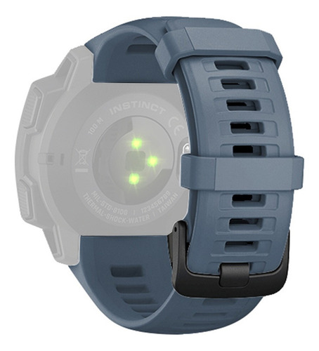 Reloj De Silicona Correas Para Garmin Instinct Watch Smart