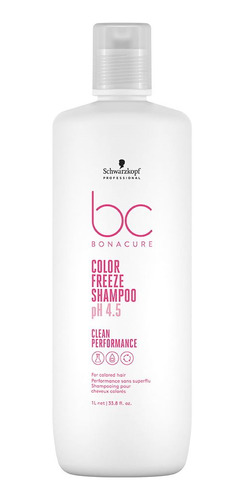 Shampoo Schwarkopf Bc Color Freeze 1000 Ml