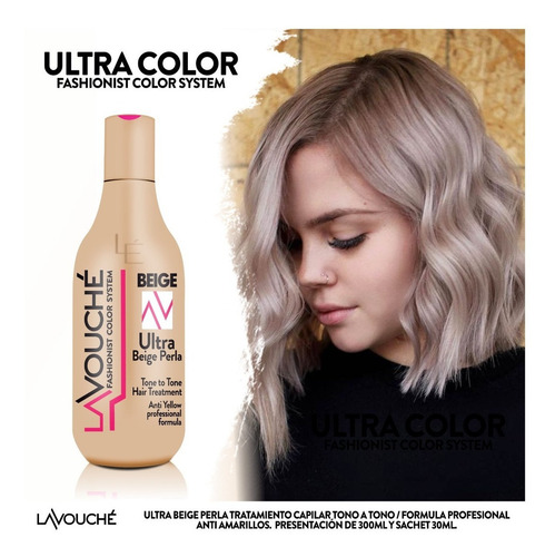 Imagen 6 de 8 de Tratamiento Matizante Cremoso Lavouche Ultra Beige