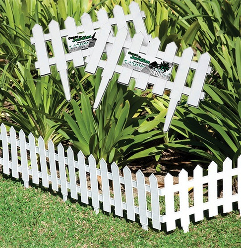 Cerca Decorativa Para Jardim Ingles - Kit Com 9 Cerquinhas