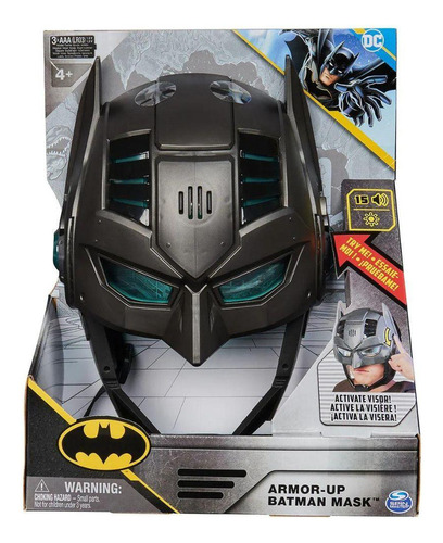 Máscara Eletrônica Batman Armor-up Com Luz E Som 3384 Sunny