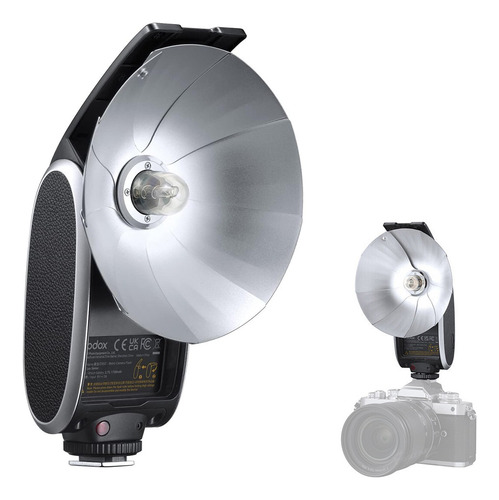 Flash Godox Lux Senior Retro Speedlite Para Camara Negro