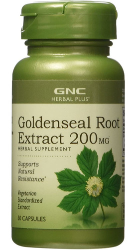 Gnc Herbal Plus Goldenseal - Unidad a $220658