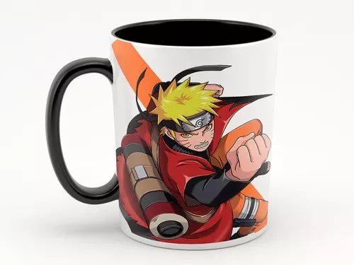 Caneca naruto preta