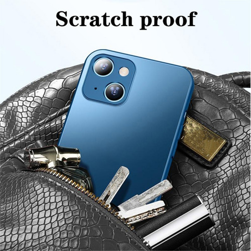 Capa Case Luxo De Vidro Glass Para iPhone 13 Pro Max