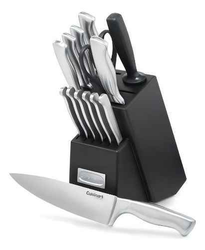 Conjunto de facas de cabo oco de aço inoxidável Cuisinart
