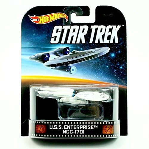 Hot Wheels  Enterprise Ncc-1701 Star Trek 2013 Retro 4y1mp