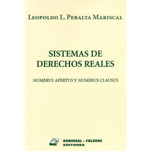 Sistemas De Derechos Reales