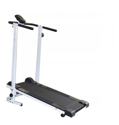 Imagen 2 de 10 de Cinta Magnética Arg-051 + Mini Bike Plegable Mundo Gym