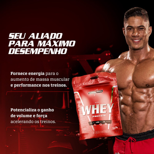 Nutri Whey Protein Pouch Cookies 900g Integralmédica