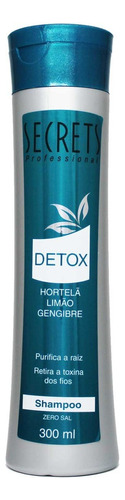 Shampoo Zero Sal Detox 300ml - Secrets Professional