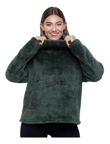 Polera  Montagne Nebula  Mujer Corderito Doble Faz