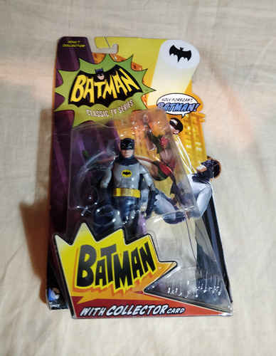 Batman Classic Tv Series Mattel!! Adam West Semi Nuevo!! (Usado)