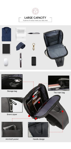 Nova Mochila Kingsons Original Estudante Office Pronto Envio