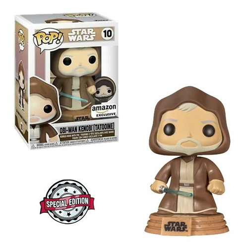 Obi Wan Kenobi Funko Pop 10 / Star Wars / Pin / Special E