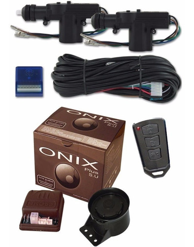 Alarme Automotivo Cronn Onix C/kit Trava 2 Portas+1controle