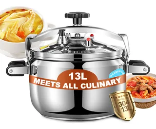 Ollas Express Presion 30cm Acero Inox Compatib Inducción