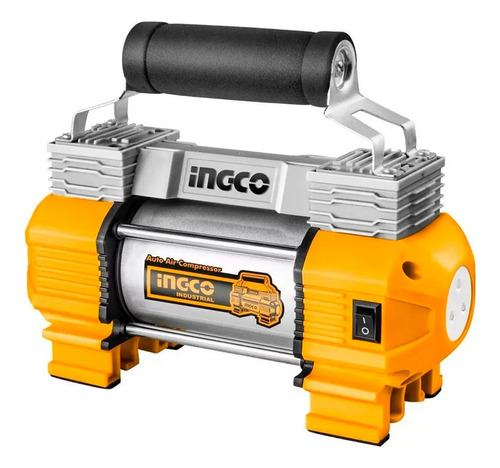 Compresor Ingco 12v, 18 Amper, Uso Rudo, 120 Psi, Aac2508