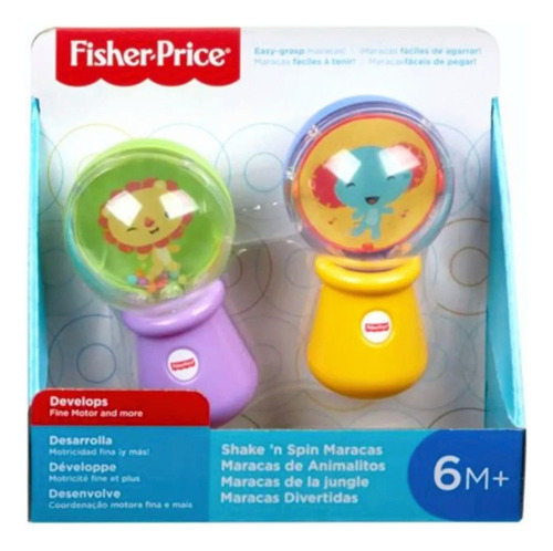 Maracas De Animalitos Fisher Price Mattel 
