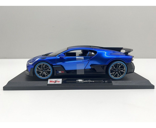 Maisto Buggatti Divo Auto Escala 1:18 Especial Edition Azul