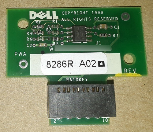 Raid Key Pe24xx- 8286r Servidor Dell Poweredge 2450