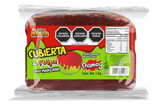 Dulce De Tamarindo Cubierta Para Manzana 1kg Chile Chamoy